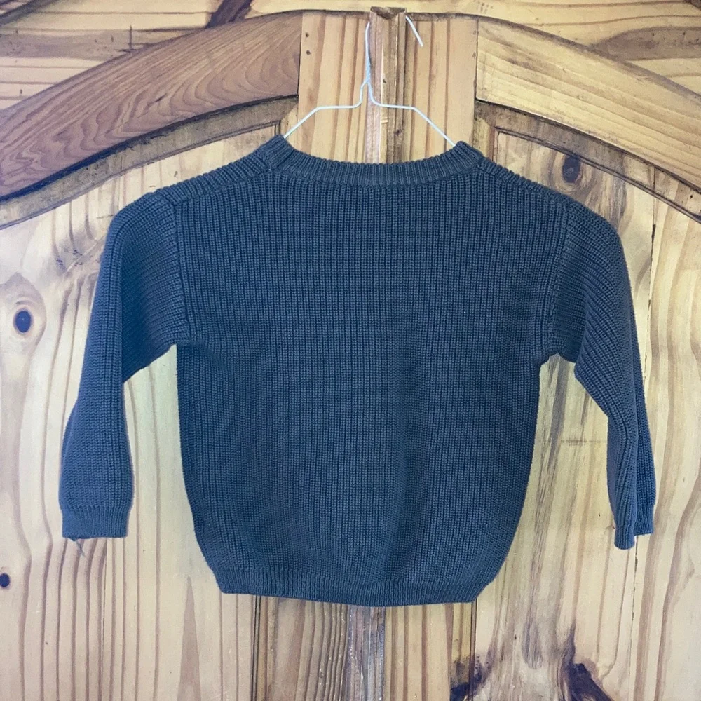 Boys Big Brother green brown long sleeve sweater - size 5T - Picture 5 of 5